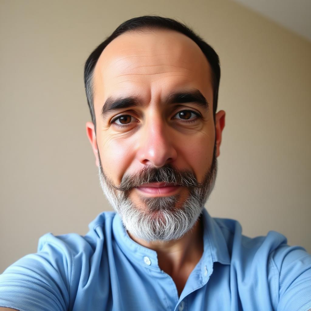 Selfie original usada como exemplo